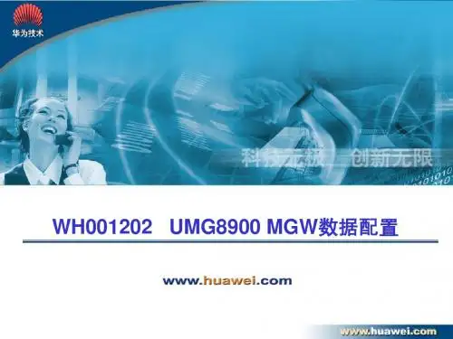 MGW和MSOFTX3000对接数据配置