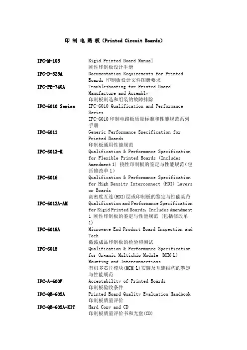 FPC规范文件
