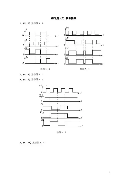 《数字电路与逻辑设计》7