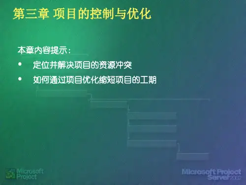 project 培训 第3章