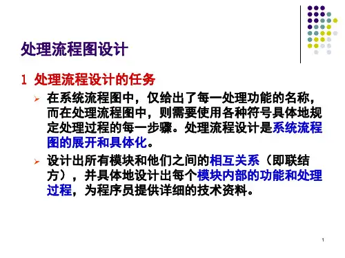 管理信息系统第07章-6 处理流程图