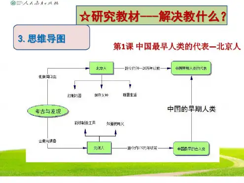 七上历史思维导图