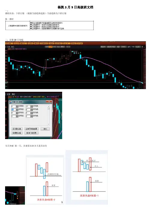 2014年杨凯3月9高级班文档1