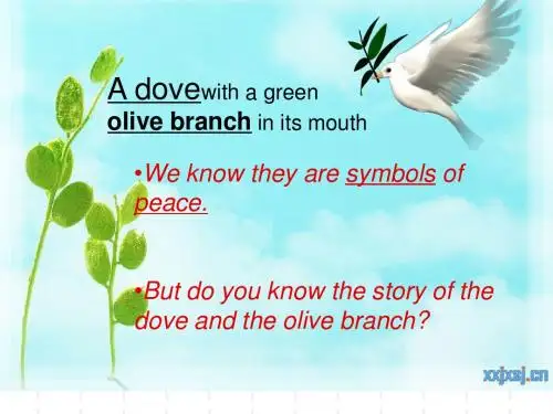 Lesson39The-Dove-and-the-Olive-Branch课件