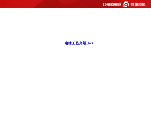 电泳工艺介绍 LN
