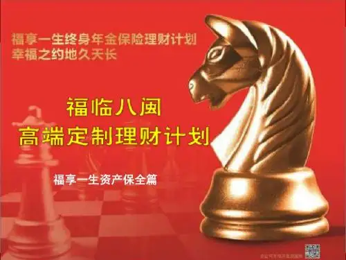 早会专题:福享一生资产保全篇