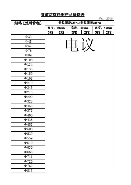 热缩套