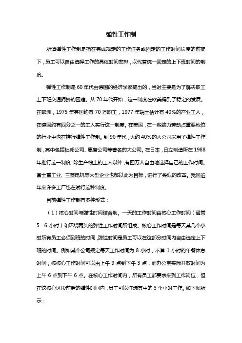 弹性工作制