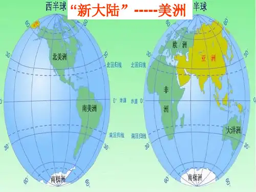 七年级地理下册 6.3 美洲课件(2) (新版)湘教版