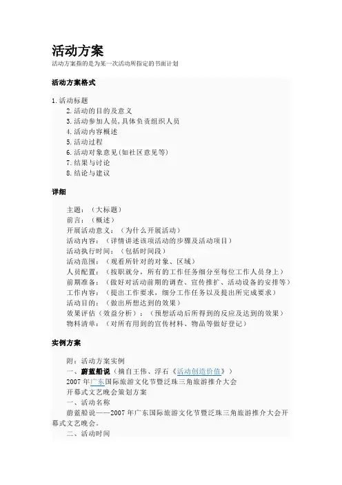 文本格式