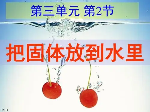 把固体放到水里 (2)