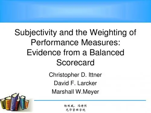 Ittner,Larcker and Meyer2003