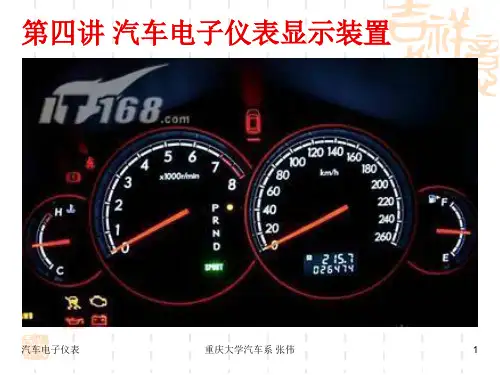 汽车电子仪表显示装置..