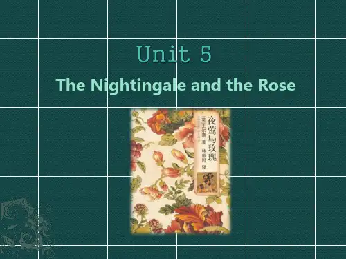 The Nightingale and the Rose夜莺与玫瑰