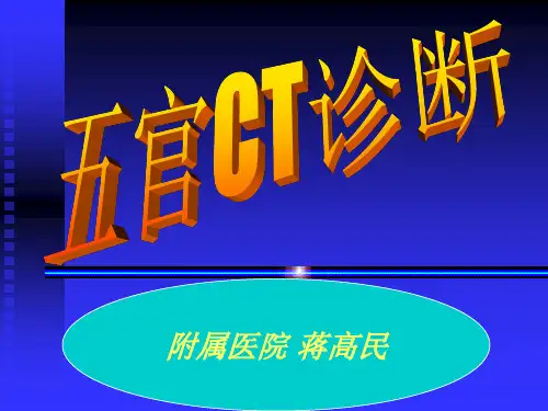 --影像学课件-五官7