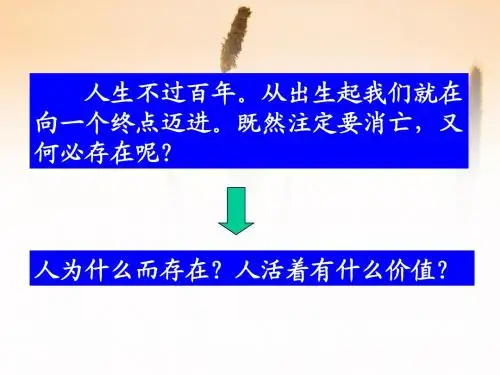 江苏省邗江中学人教版高中政治课件+必修四：12.1价值与价值观1