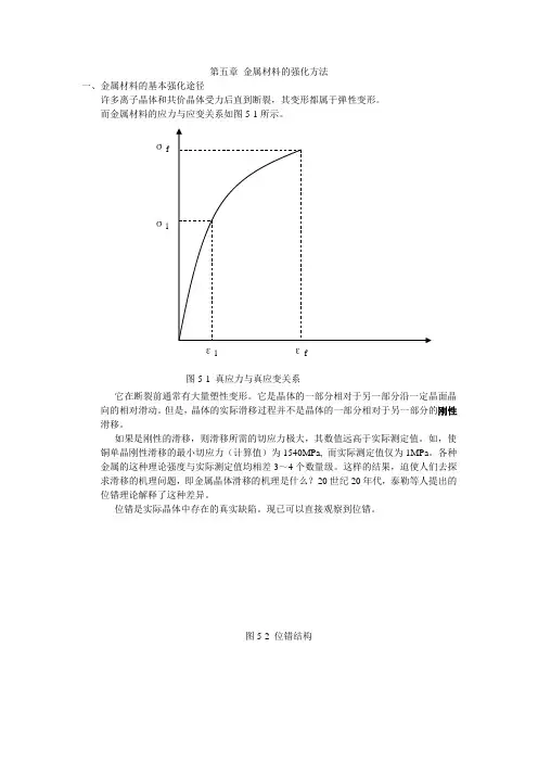 金属材料的强化方法 2