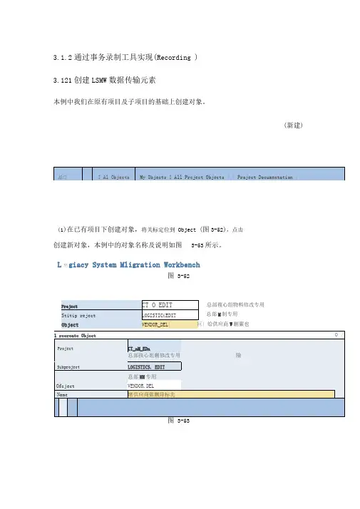 LSMW操作手册 2