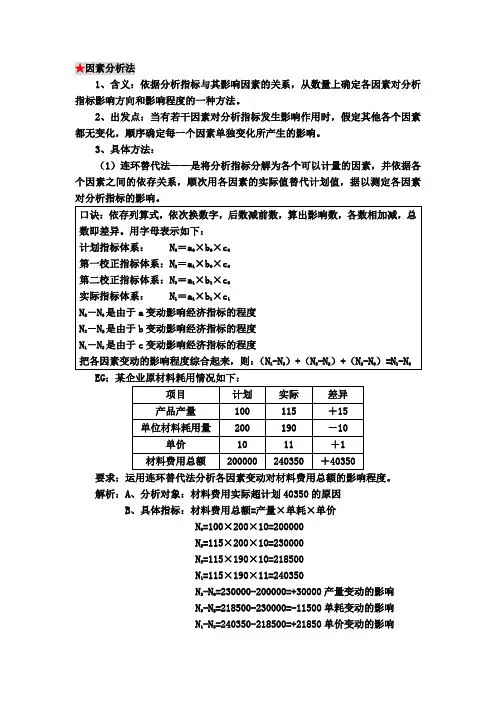 因素分析法 2