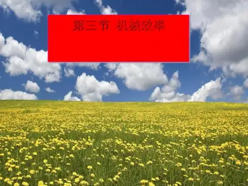 机械效率 PPT课件47 人教版