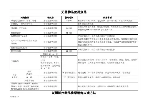 医院感染监控记录手册