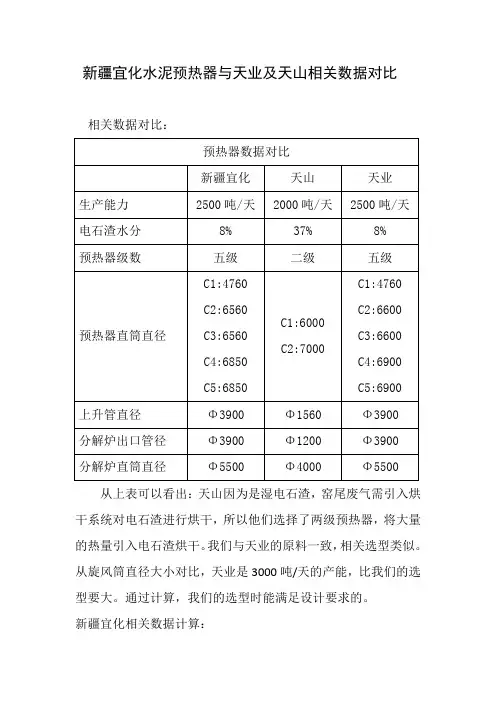 预热器计算
