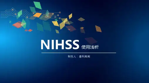 NIHSS培训