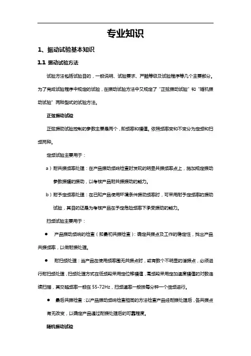 振动试验基本知识