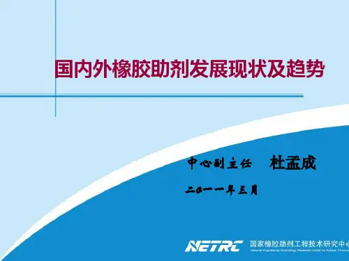 国内外橡胶助剂发展现状与趋势-47页PPT资料