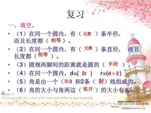 扇形的认识