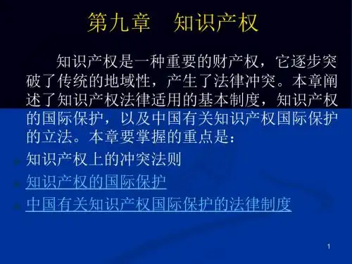 国际法课件第9章-PPT精选文档