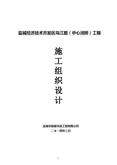 桥施工方案