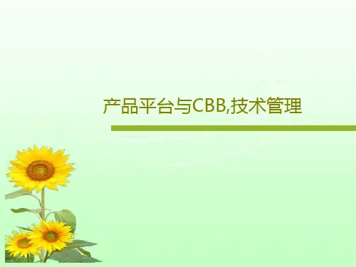 产品平台与CBB,技术管理209页PPT