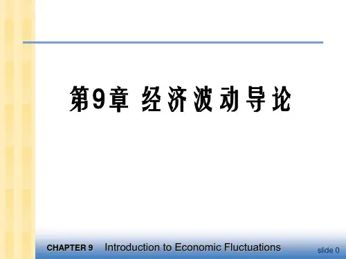 中级宏观经济学 ppt 课件 第9章