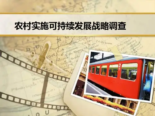农村实施可持续发展战略调查