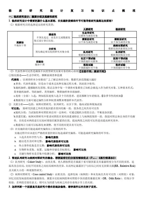 临床试验方法学