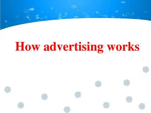 (新人教选修9)高中英语 Unit5Inside advertising-Reading课件