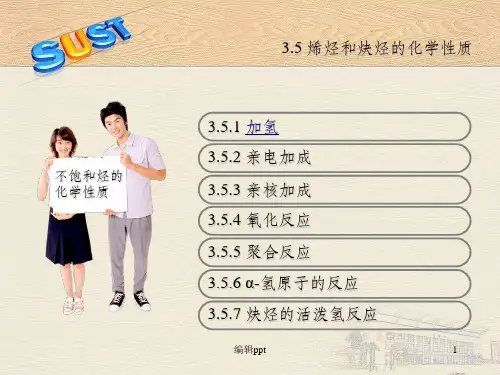 《炔烃的化学性质》PPT课件