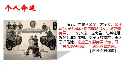 【高中历史】商鞅变法