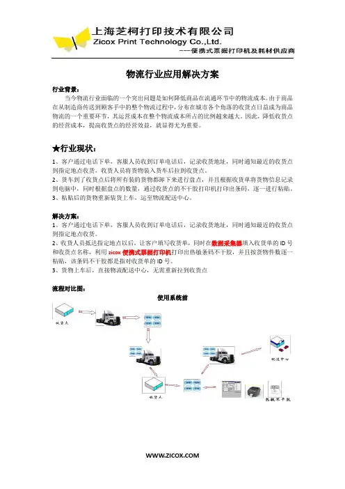 物流行业应用解决方案(正)
