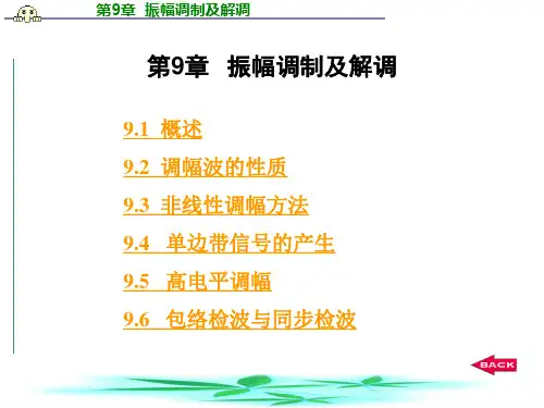 第9章 振幅调制及解调1