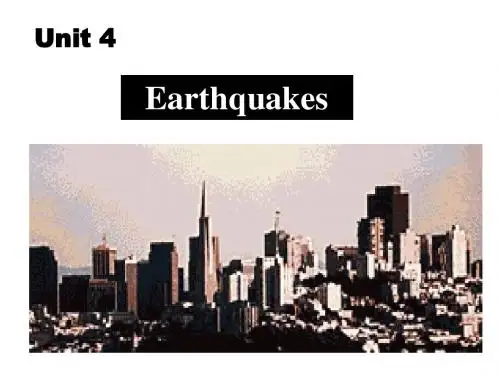 unit 4 earthquakes