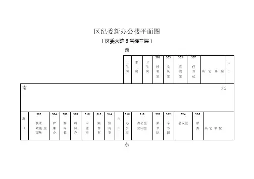 办公室平面图 2