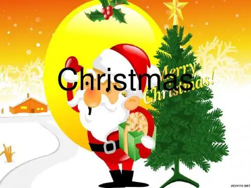 Christmas__圣诞节_中英文对照