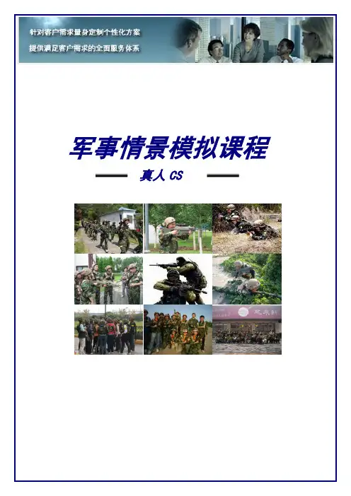 真人CS(方案)