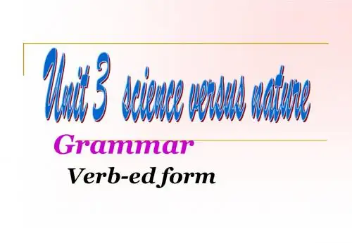过去分词Grammar