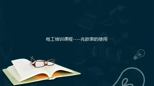 兆欧表的使用