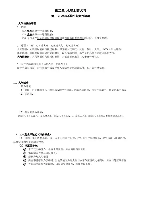 地球上的大气
