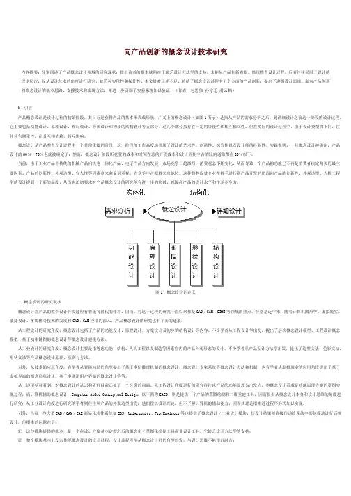 产品设计概念