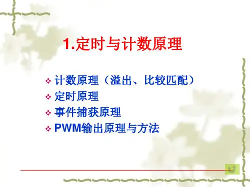 定时计数器及应用